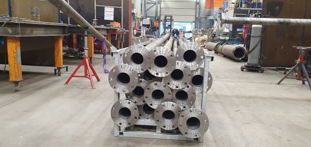 Gecertificeerd piping laswerk door Marine Repair  ped