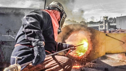 thermisch lansen scheepsbouw